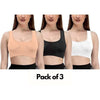 Women's Multicolor Air Bra Pack Of 3 Free Size